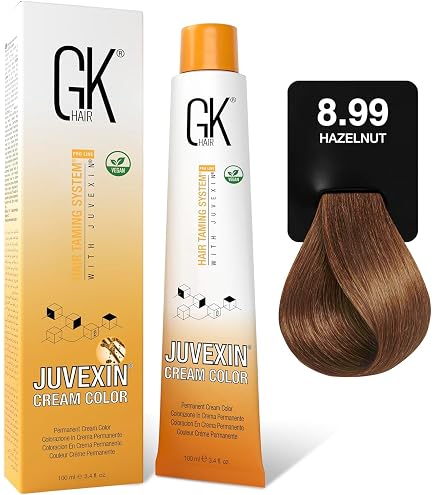 ハイゴールド　GK-208 Amazon.com : GK HAIR Global Keratin Chocolate 8.99 Hazelnut Hair